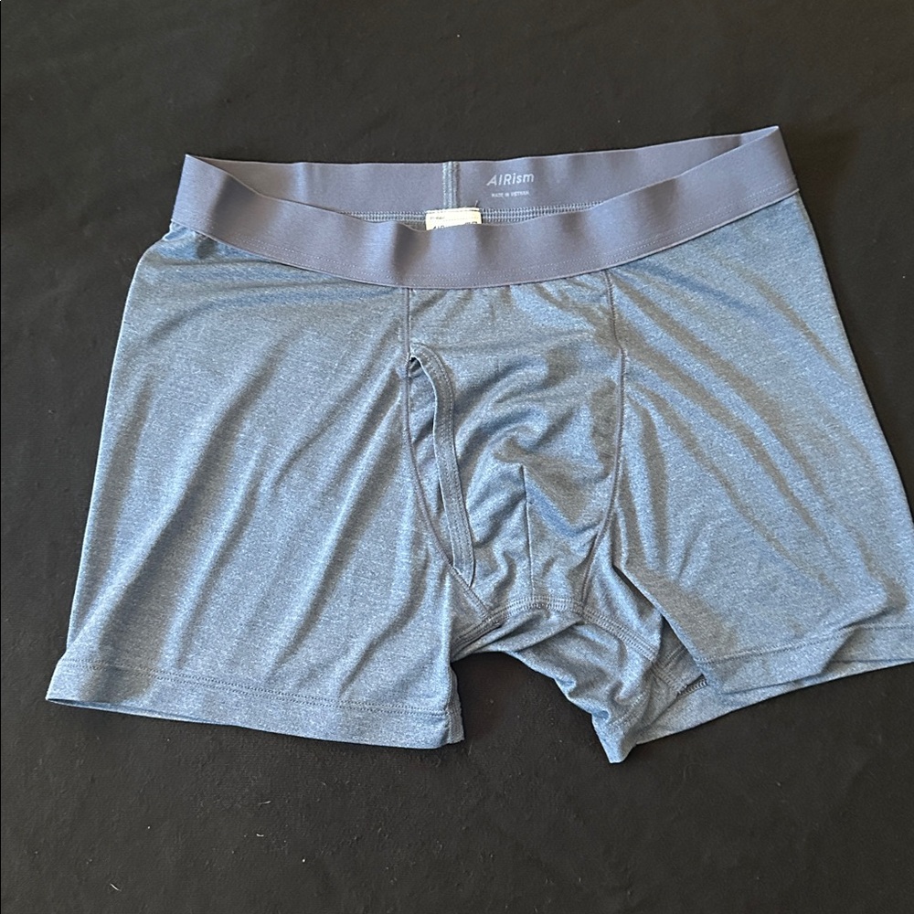 Men's Blue Boxer Briefs – Everyday Comfort with Support